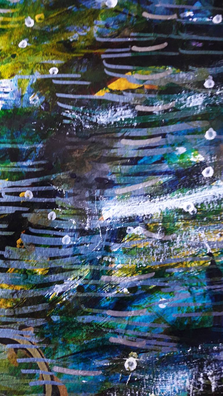Original Impressionism Nature Painting by Marian Gago