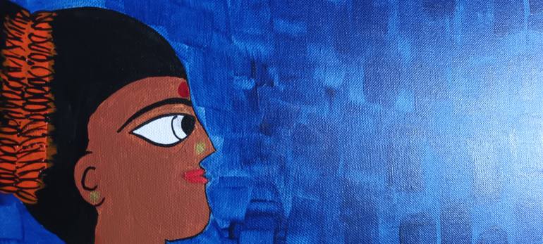 Original Contemporary Women Painting by Aishwarya   Savley 
