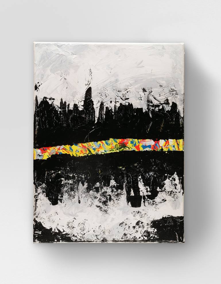 Original Abstract Painting by Motiejus Gaigalas