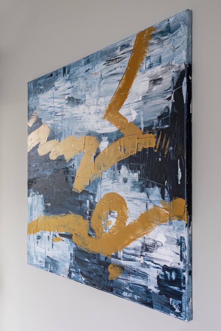 Original Abstract Painting by Motiejus Gaigalas