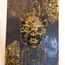 SteamPunk 3D ART
Picture 3D on Canvas
Material: Matal, wood, plastic, mask, spray paint, acrylic, glass.
Dimension: 60cm × 40cm × 22cm
The picture are ready to hang!