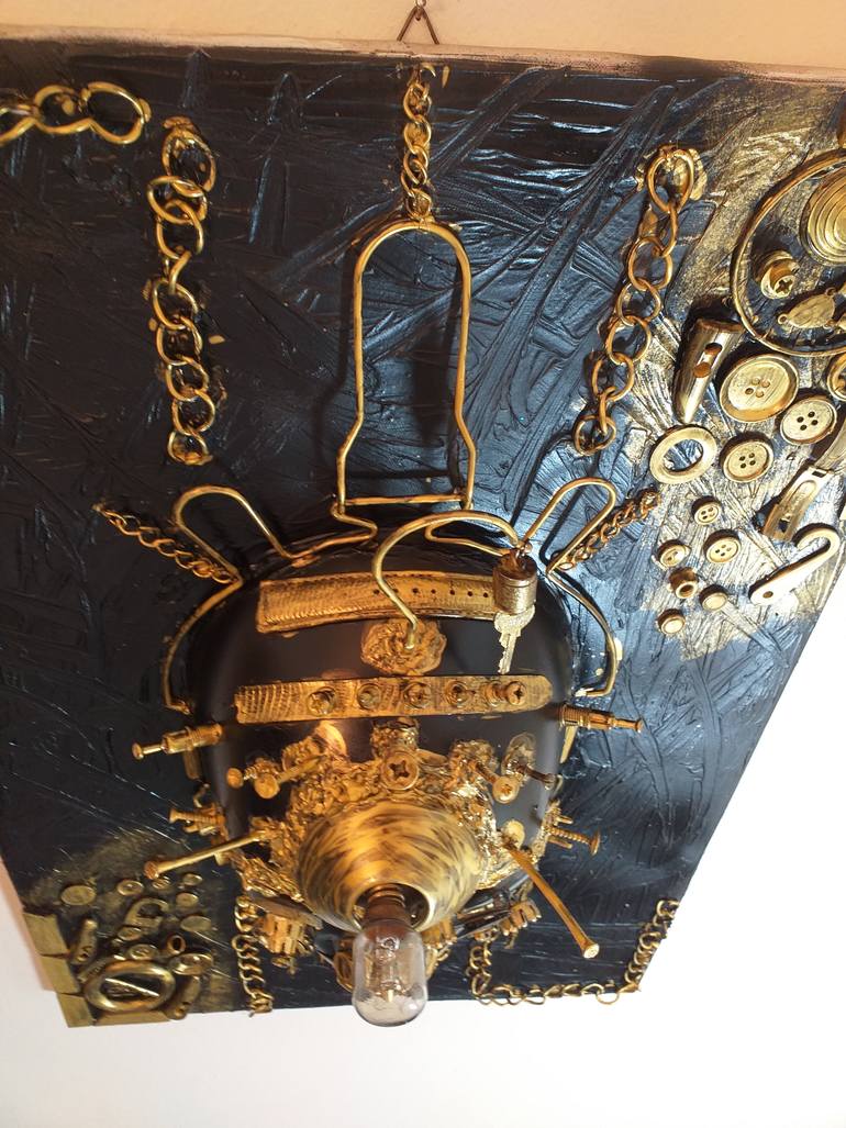 Original Art Deco Performing Arts Painting by Lisa Lu