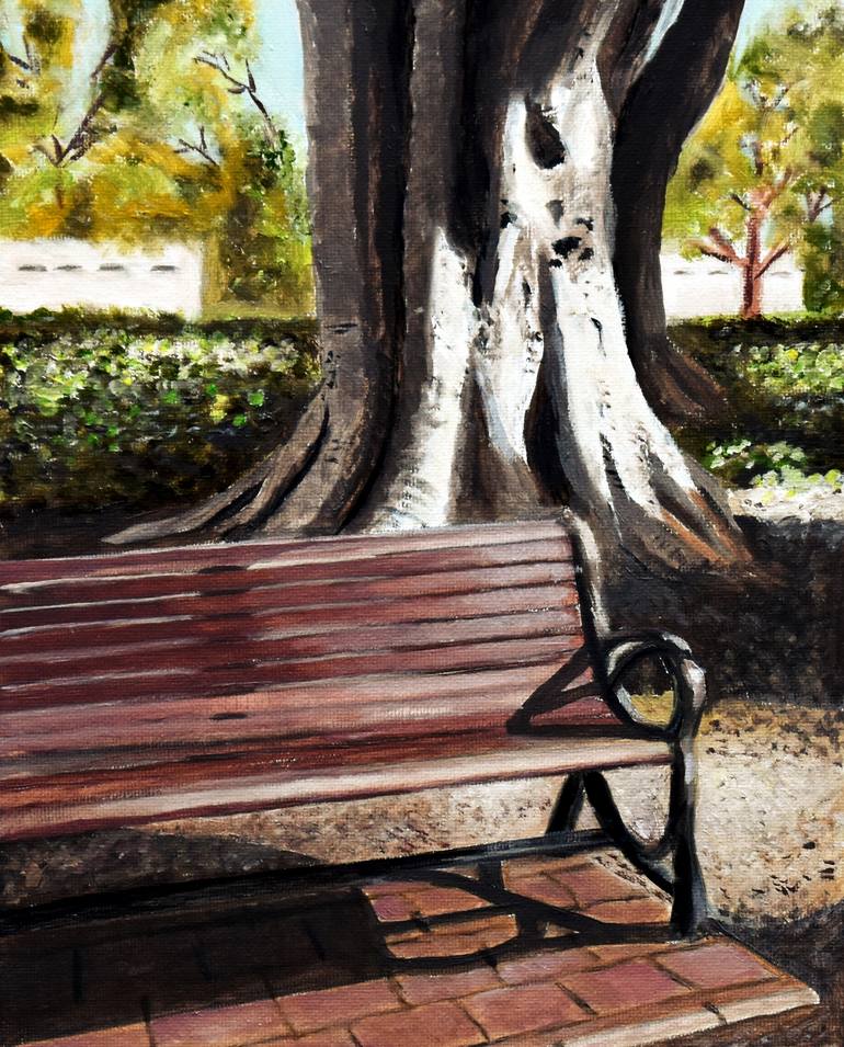 Missing a Friend Painting by Christopher Hassert | Saatchi Art
