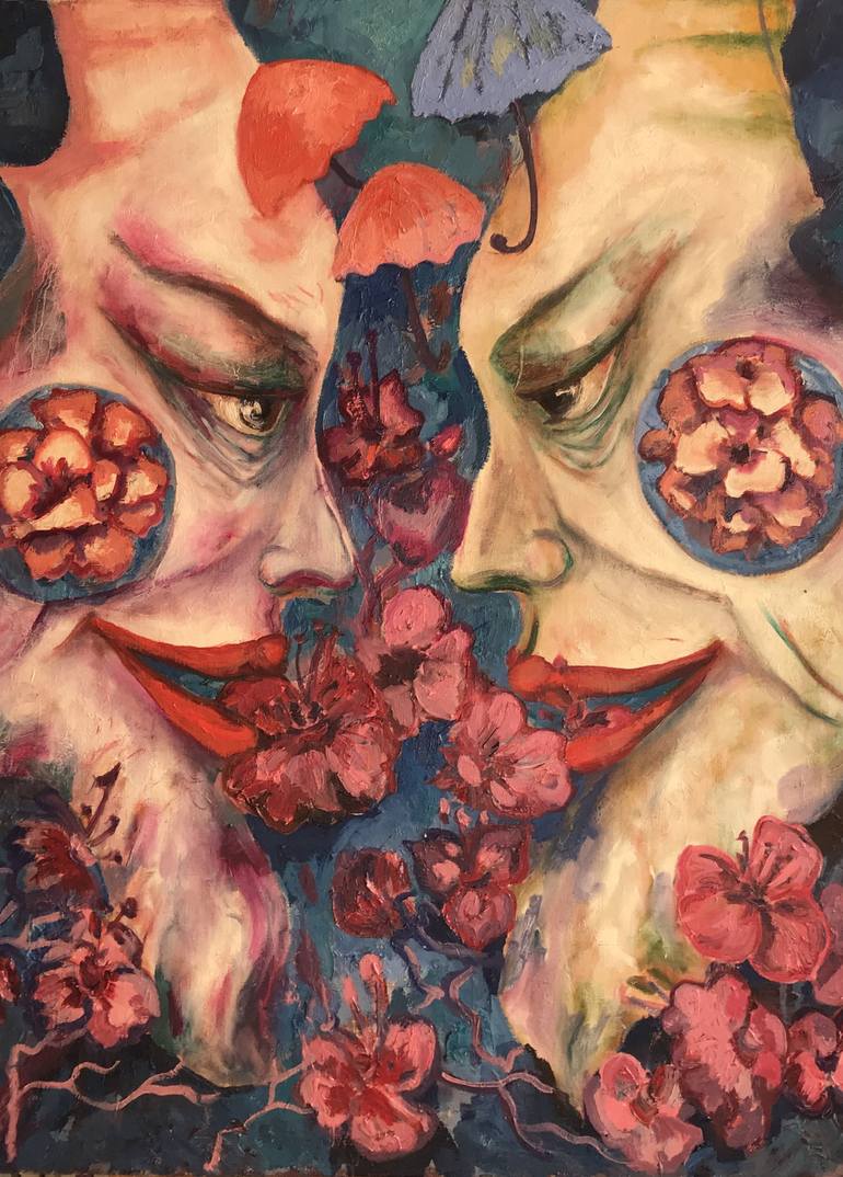 Print of Expressionism Politics Paintings by Hanna Milevska