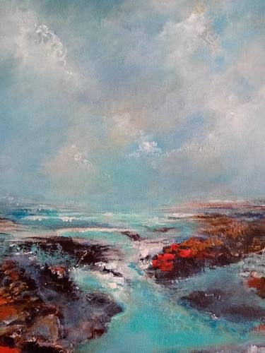 Original Seascape Painting by Lisa McLeavy