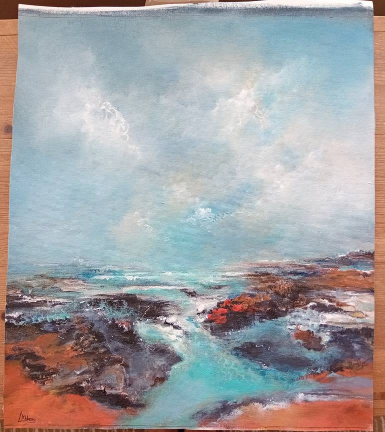 Original Seascape Painting by Lisa McLeavy