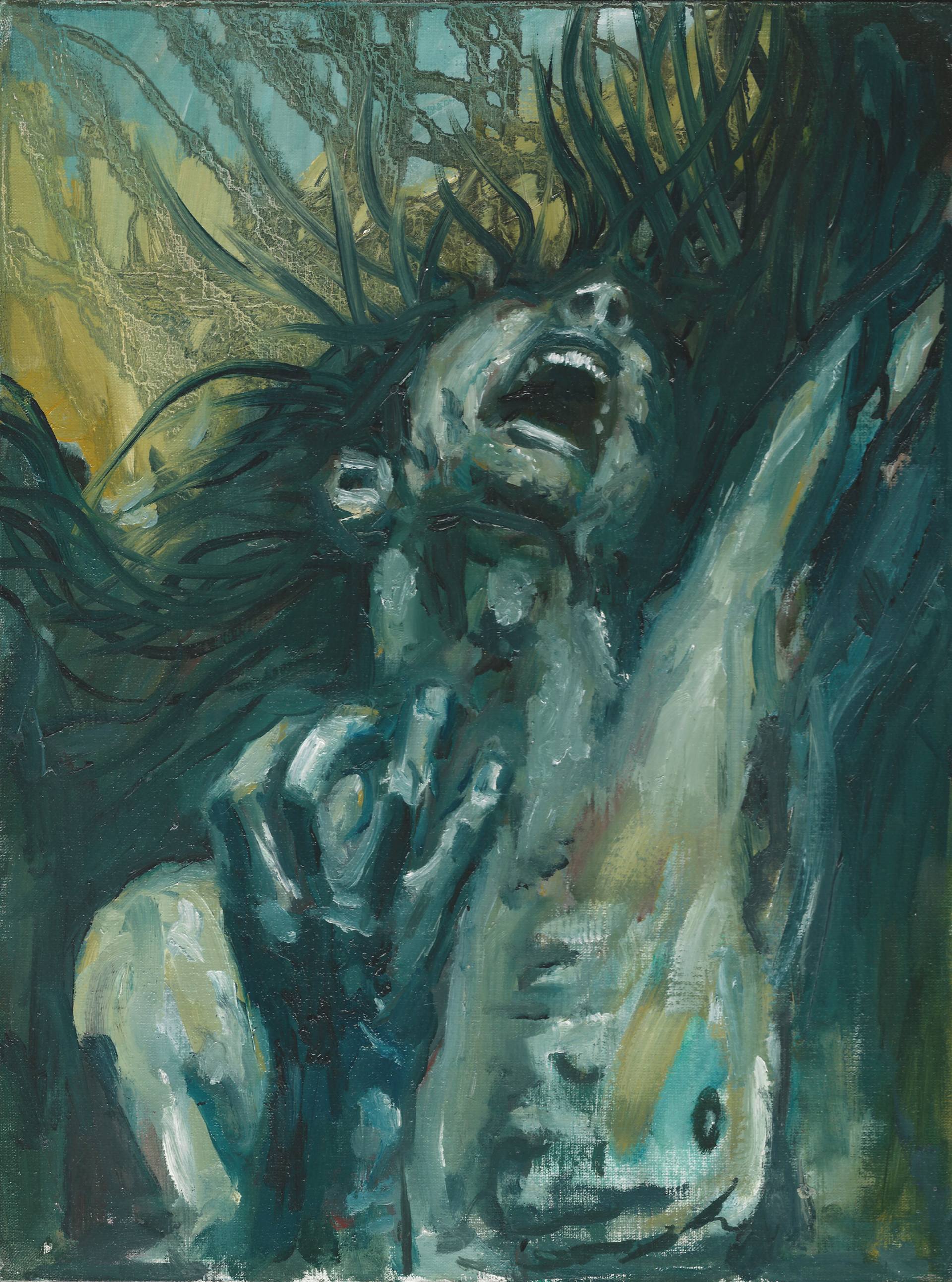Scream Painting by Dariusz Zach | Saatchi Art United Arab Emirates