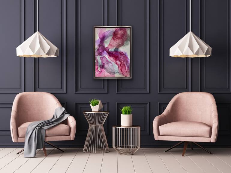 Original Abstract Expressionism Abstract Painting by Svetlana Smirnova