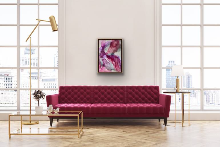 Original Abstract Expressionism Abstract Painting by Svetlana Smirnova