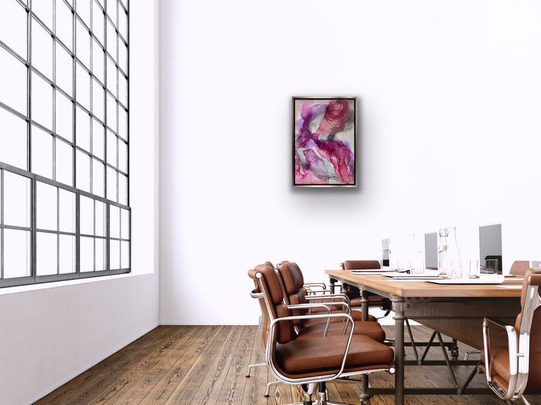 Original Abstract Expressionism Abstract Painting by Svetlana Smirnova