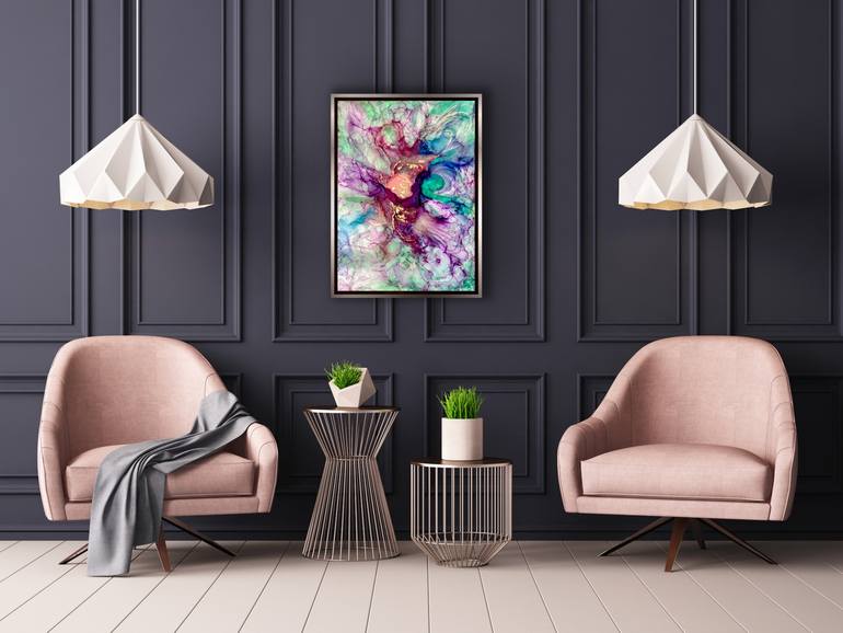 Original Impressionism Abstract Painting by Svetlana Smirnova