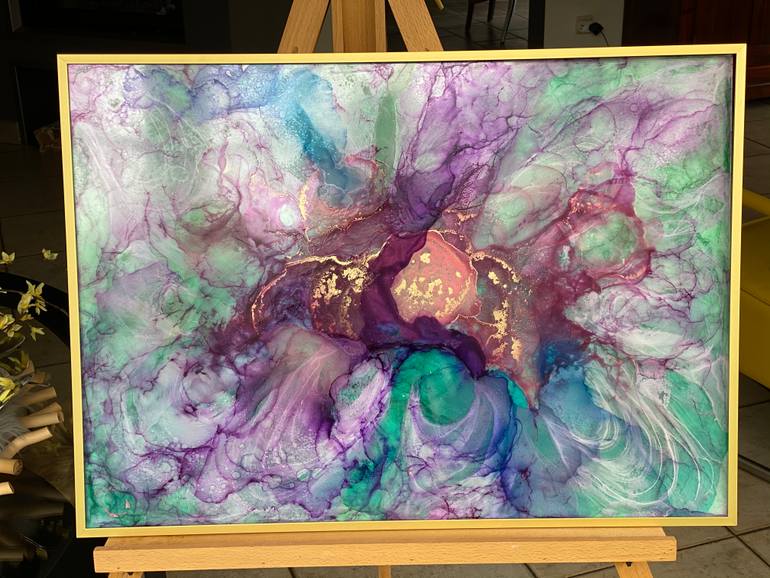Original Impressionism Abstract Painting by Svetlana Smirnova