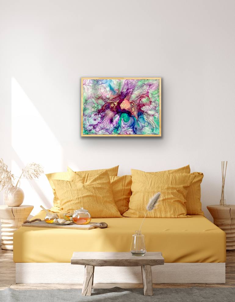 Original Impressionism Abstract Painting by Svetlana Smirnova