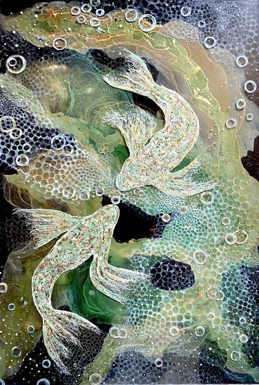 Print of Fish Paintings by Svetlana Smirnova