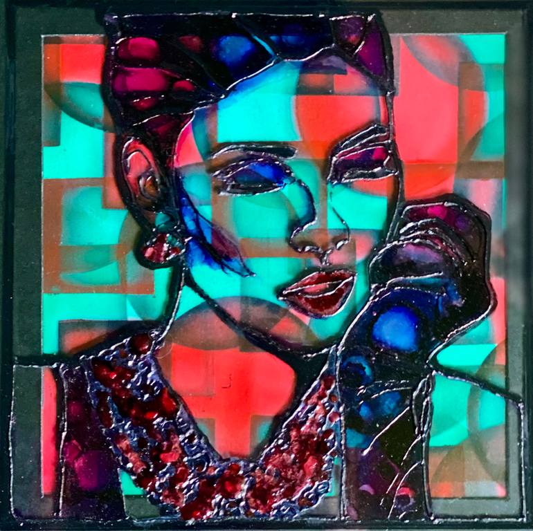 Original Art Deco Men Painting by Svetlana Smirnova