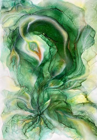 Print of Abstract Floral Paintings by Svetlana Smirnova