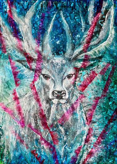 Print of Modern Animal Paintings by Svetlana Smirnova