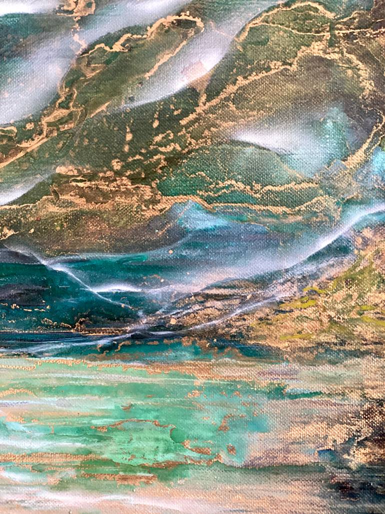 Original Abstract Landscape Painting by Svetlana Smirnova