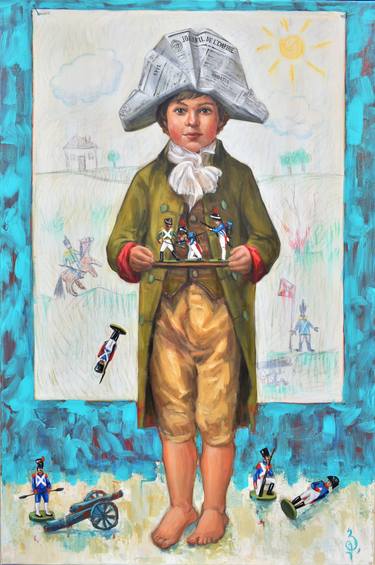 Print of Figurative Children Paintings by Kristina Guelazonia