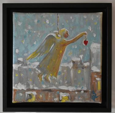 Original Figurative Fantasy Painting by Kristina Guelazonia