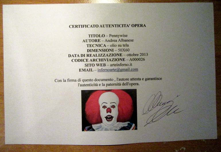 Original Portraiture Cinema Painting by Andrea Albanese