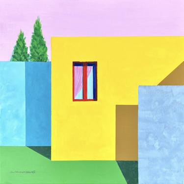 Original Contemporary Architecture Paintings by Ali Mourabet