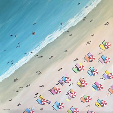 Original Expressionism Beach Paintings by Ali Mourabet
