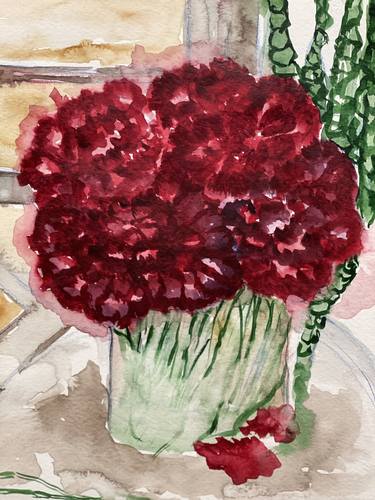 Print of Impressionism Floral Paintings by Anastasia Craig