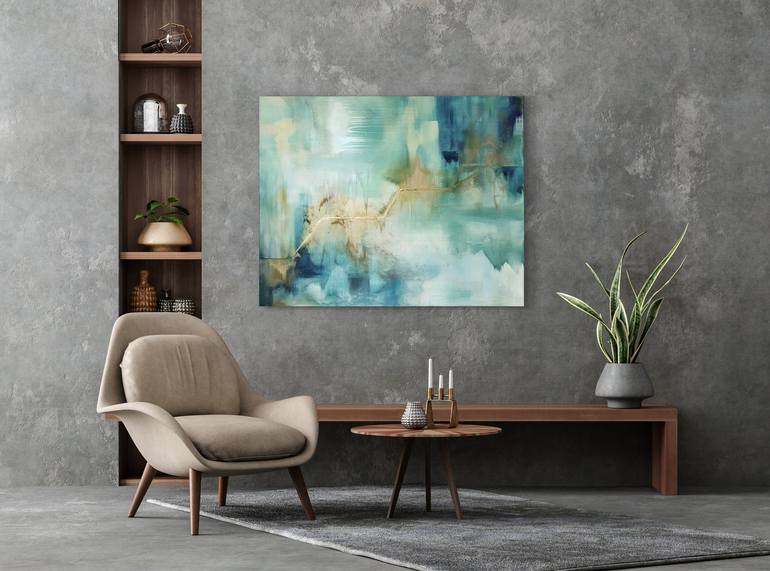 Original Contemporary Abstract Painting by Camilla Debora Hus