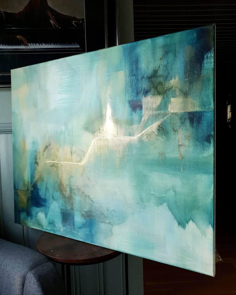 Original Abstract Painting by Camilla Debora Hus