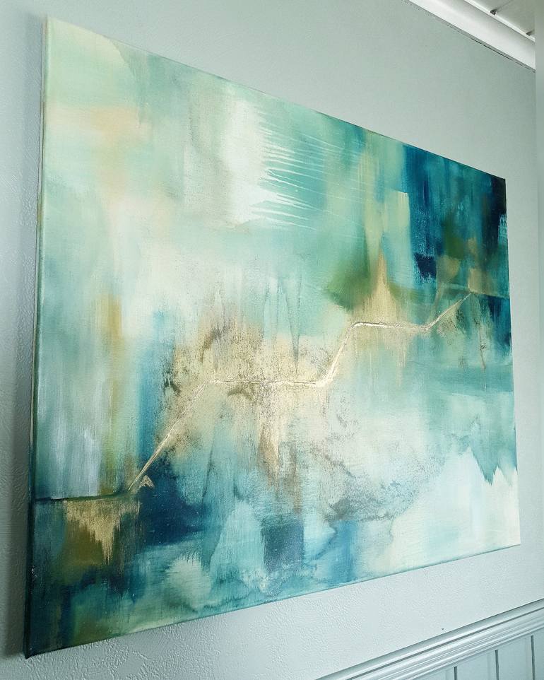 Original Abstract Painting by Camilla Debora Hus