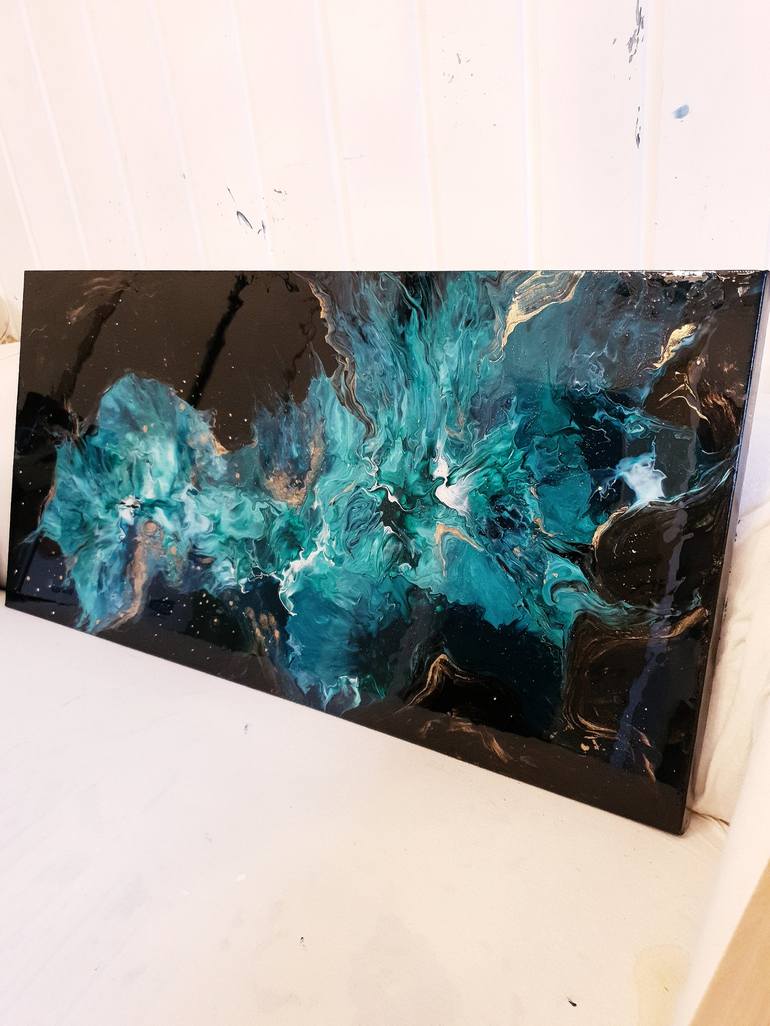 Original Abstract Painting by Camilla Debora Hus