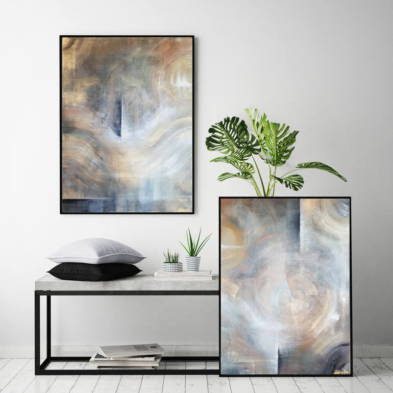 Original Contemporary Abstract Painting by Camilla Debora Hus