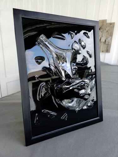 Original Contemporary Animal Mixed Media by Camilla Debora Hus