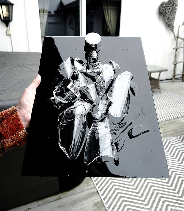 Original Contemporary Food & Drink Mixed Media by Camilla Debora Hus