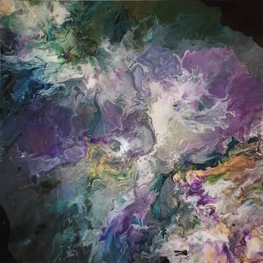 Original Abstract Paintings by Camilla Debora Hus