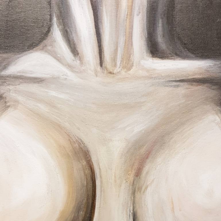 Original Abstract Expressionism Body Painting by Camilla Debora Hus