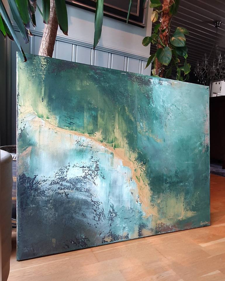 Original Abstract Painting by Camilla Debora Hus