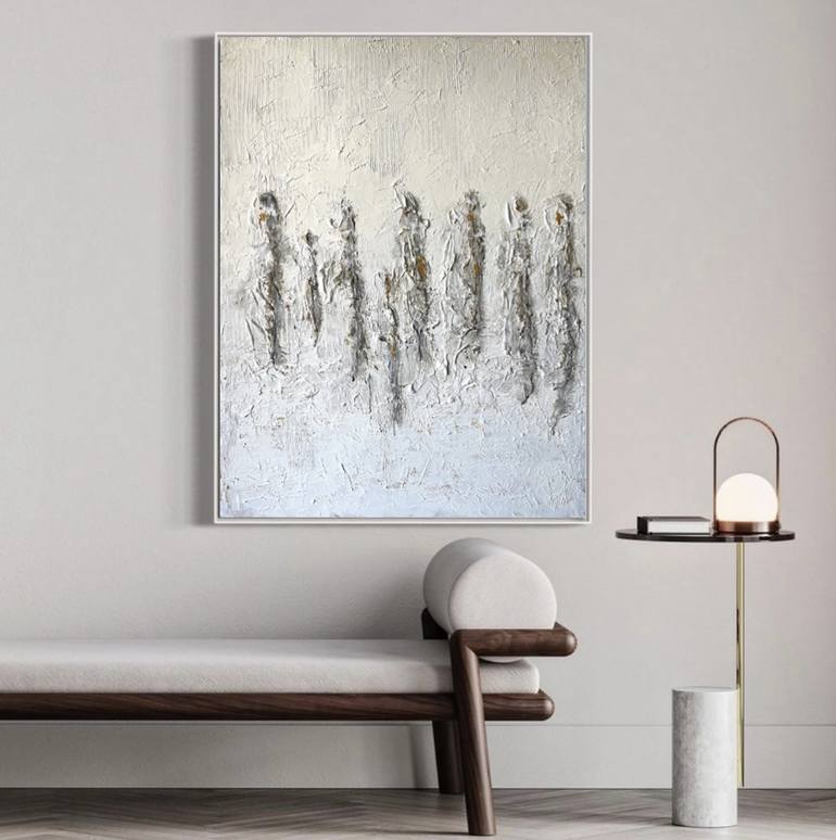 Original Figurative Abstract Painting by Helena Rubí