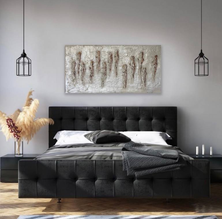 Original Figurative Abstract Painting by Helena Rubí