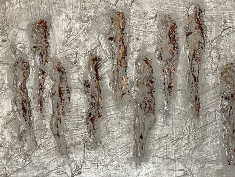 Original Figurative Abstract Painting by Helena Rubí