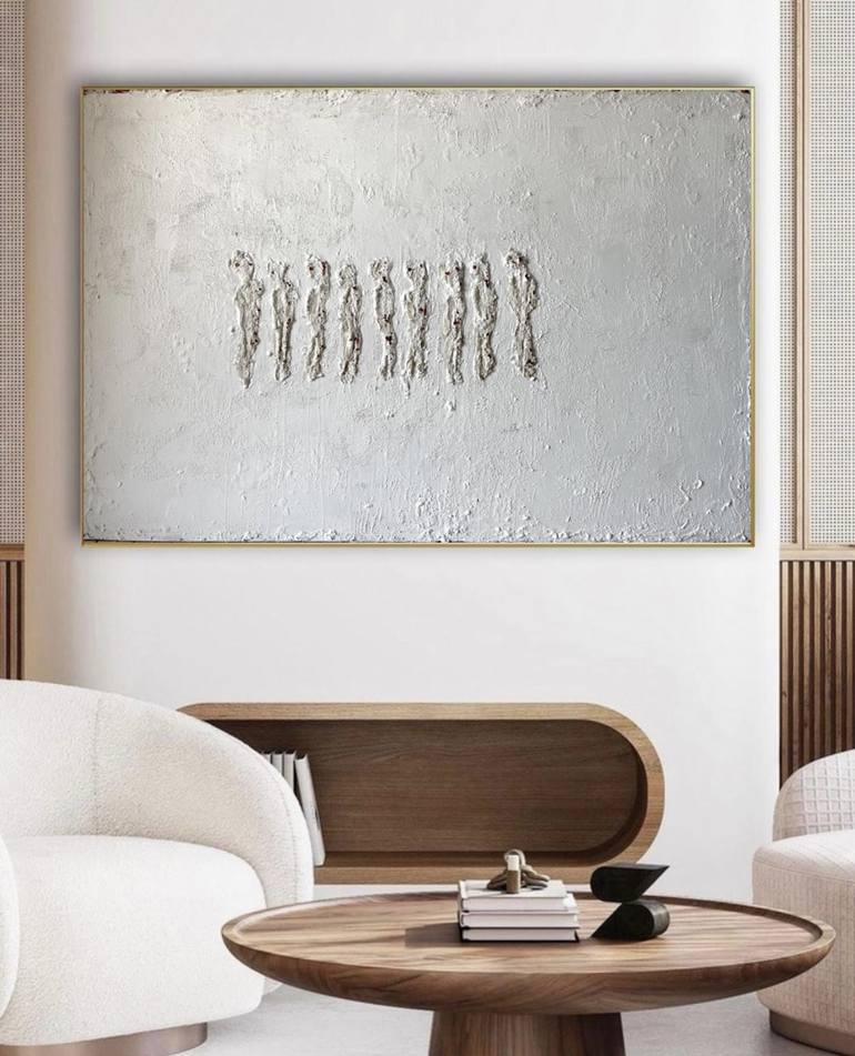 Original Conceptual Abstract Painting by Helena Rubí
