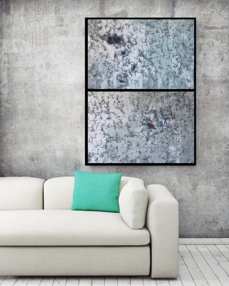 Original Abstract Painting by Helena Rubí