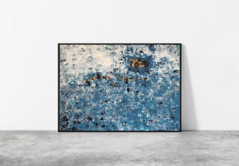 Original Abstract Painting by Helena Rubí