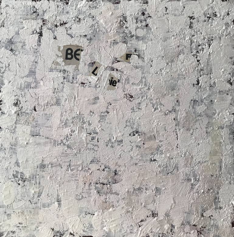 Original Abstract Painting by Helena Rubí