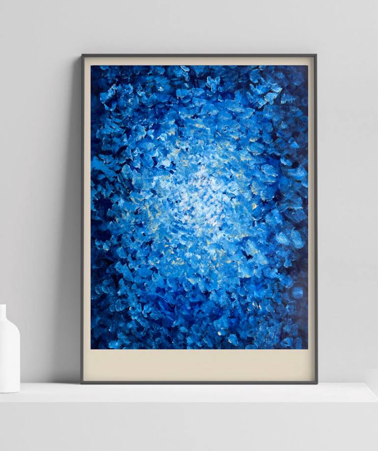 Original Abstract Painting by Helena Rubí