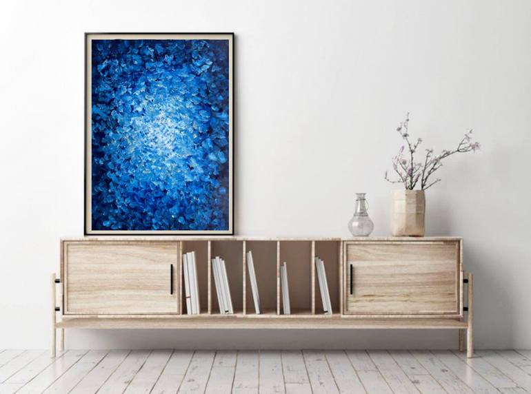 Original Abstract Painting by Helena Rubí