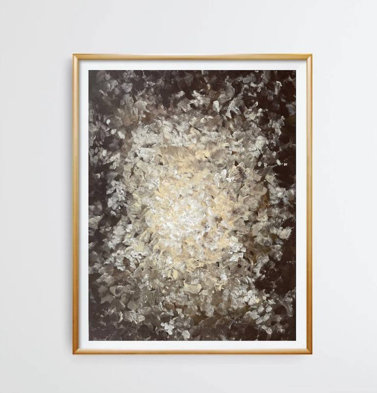 Original Abstract Painting by Helena Rubí