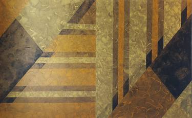 Original Geometric Painting by Silvie Koristkova