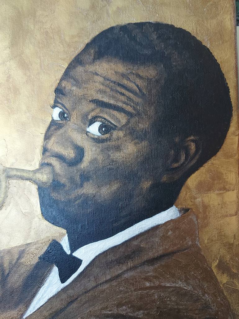 Original Figurative Pop Culture/Celebrity Painting by Silvie Koristkova